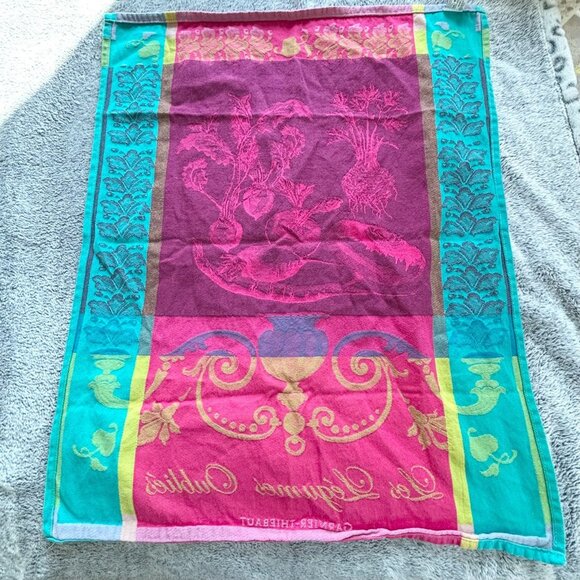 Garnier Thiebaut Napkin Los Legumes Oublies Cotton Single Made in France 18763 - Picture 2 of 7